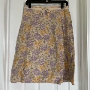 Floral skirt